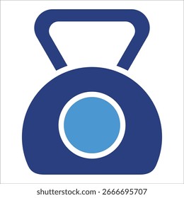 Kettlebell Icon Element For Design