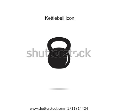 Kettlebell icon  ideas design vector illustration graphic on background