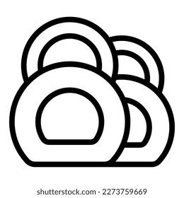 Kettlebell icon outline vector. Shop store. Sale equipment