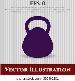 Icono o símbolo de Kettlebell