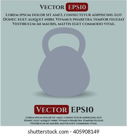 Icono o símbolo de Kettlebell