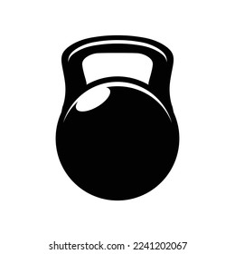 Kettlebell icon vector design template