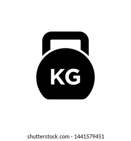 Kettlebell icon vector design templates