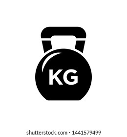 Kettlebell icon vector design templates