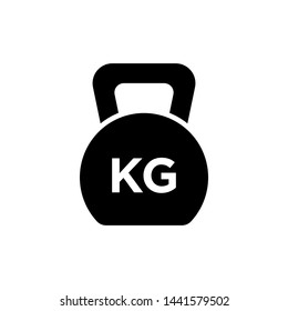 Kettlebell icon vector design templates
