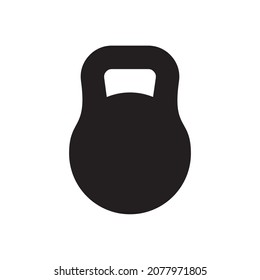 Kettlebell icon vector illustration sign