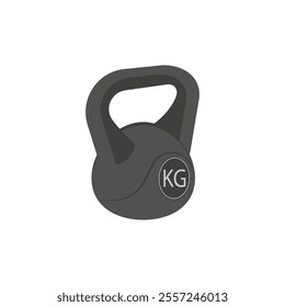 Kettlebell, Sport Equipment Vector Illustration Isolated