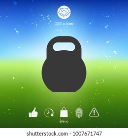 Kettlebell symbol icon