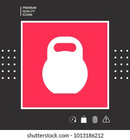 Kettlebell symbol icon