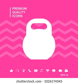 Kettlebell symbol icon