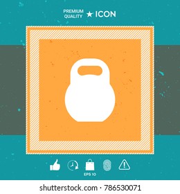 Kettlebell symbol icon