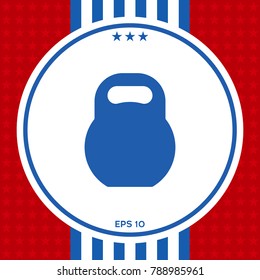 Kettlebell symbol icon