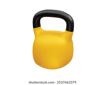 Kettlebell Tool Icono 3D Ilustración Vector render