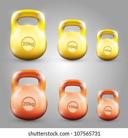 kettlebell vector