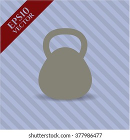 Icono del vector Kettlebell