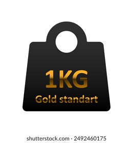 A kettlebell weighing 1 kilogram is the gold standard of weight.