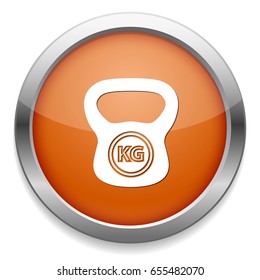 kettlebell weight icon