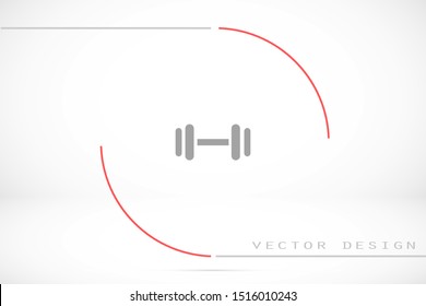 Kettlebell Weight Icon Weight Kettlebell Mass symbol for your web site design Icon. Kettlebell icon, weight vector.Kettlebell scale icon on gray background.