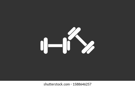 Kettlebell Weight Icon Weight Kettlebell Mass symbol for your web site design Icon. Kettlebell icon, weight vector.Kettlebell scale icon on gray background.