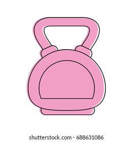 kettlebell weight lifting icon image 