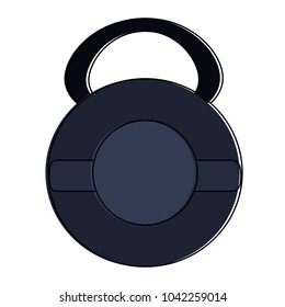 Kettlebell weight symbol