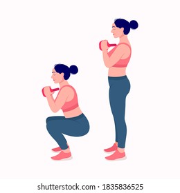 1,202 Female Kettlebell Squat Images, Stock Photos & Vectors 