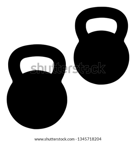Kettlebells Set Clipart