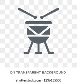 Kettledrum icon. Kettledrum design concept from  collection. Simple element vector illustration on transparent background.