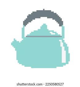 Ilustración Kettle.Vector fácil de editar.