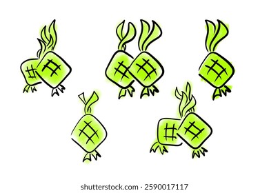 Ketupat, the delicious symbol of Eid, brings joy and togetherness to every home. Happy Eid al-Fitr!