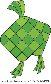 Ketupat element you can use to add to your design poster, pamflet and any design. (Especialy ramadhan or islamic event purpose)