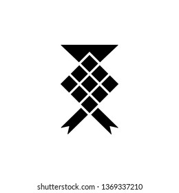 ketupat icon. Element of ramadan icon. Premium quality graphic design icon. Signs and symbols collection icon for websites, web design