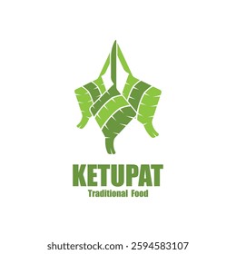 ketupat icon logo vector graphic design illustration. suitable for ramadan mubarak celebration