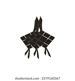 ketupat icon, icon of the monthof ramadan