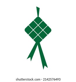 Ketupat icon template vector design
