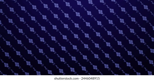 ketupat seamless geometric ornamental pattern dark blue colors for Fashionable modern wallpaper or textiles, books cover, Digital interface paper, fabric, textile, cover, wrapping paper decorative art
