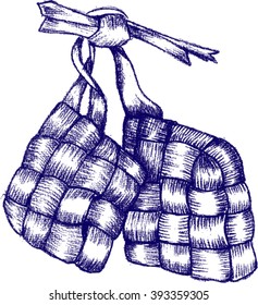 ketupat, sketch