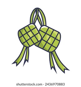 Ketupat is a traditional food that is popular in Indonesia and several other Southeast Asian countries, especially during Idul Fitri or Lebaran celebrations. 