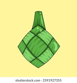 Ketupat is a typical food of Eid al-Fitr