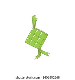 Ketupat vector ready  for ramadhan, Eid Al-fitr, Flat Design - Vector