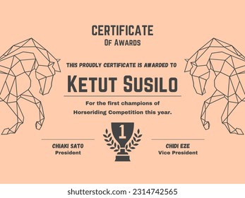 certificado ketut susilo que hace un personal tan asombroso
