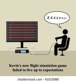 Kevin was disappointed with his new video game