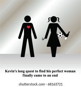 Kevins girlfriend quest finally came to an end