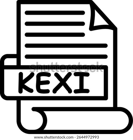 KEXI database project file open source