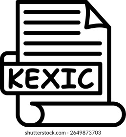 KEXIC database container file Kexi format