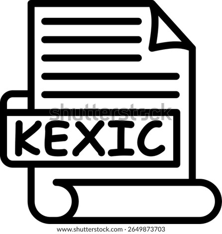 KEXIC database container file Kexi format