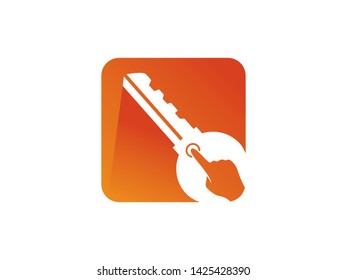Key App Logo Template, Icon, Symbol