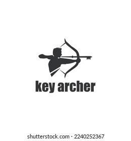 Key Archer logo vintages military