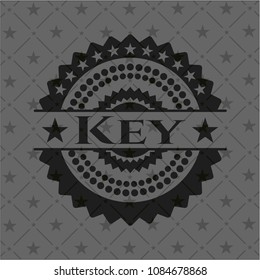 Key black badge