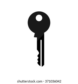 Key -  black vector icon